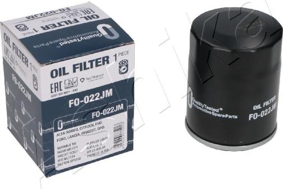 Ashika FO-022JM - Filtru ulei aaoparts.ro