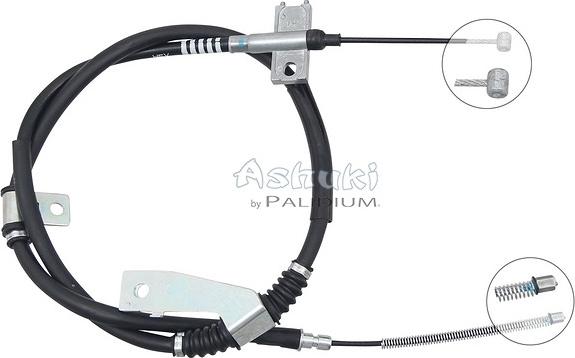 Ashuki ASH3-1460 - Cablu, frana de parcare aaoparts.ro