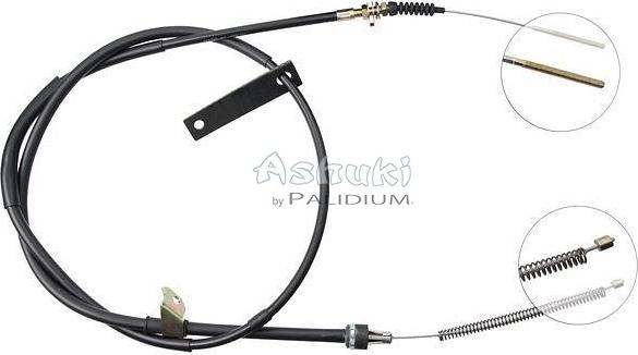 Ashuki ASH3-1299 - Cablu, frana de parcare aaoparts.ro