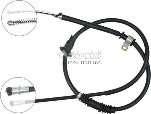 Ashuki ASH3-1292 - Cablu, frana de parcare aaoparts.ro