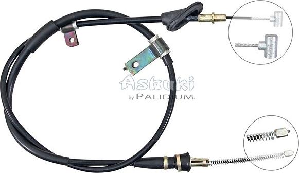 Ashuki ASH3-1204 - Cablu, frana de parcare aaoparts.ro