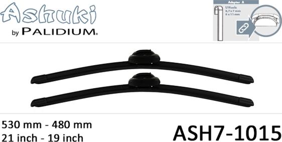 Ashuki ASH7-1015 - Lamela stergator aaoparts.ro