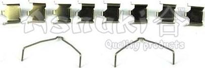 Ashuki M075-06K - Set accesorii, placute frana aaoparts.ro