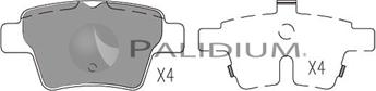 Ashuki P1-1096 - Set placute frana,frana disc aaoparts.ro