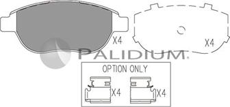 Ashuki P1-1007 - Set placute frana,frana disc aaoparts.ro