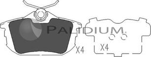 Ashuki P1-1117 - Set placute frana,frana disc aaoparts.ro