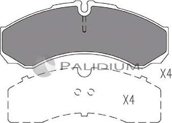 Ashuki P1-1120 - Set placute frana,frana disc aaoparts.ro