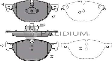 Ashuki P1-1341 - Set placute frana,frana disc aaoparts.ro