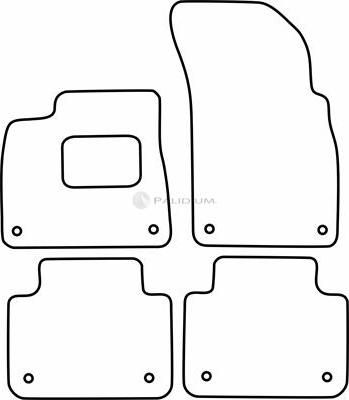 Ashuki PAL18-6851 - Set covorase aaoparts.ro