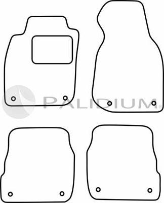Ashuki PAL18-0048 - Set covorase aaoparts.ro