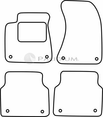 Ashuki PAL18-0056 - Set covorase aaoparts.ro