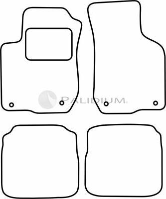 Ashuki PAL18-0031 - Set covorase aaoparts.ro