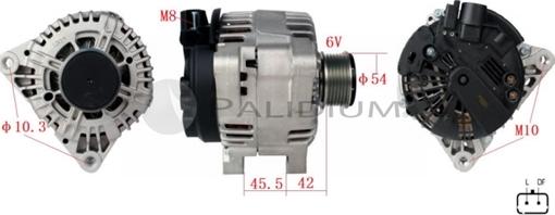 Ashuki PAL17-2005 - Generator / Alternator aaoparts.ro