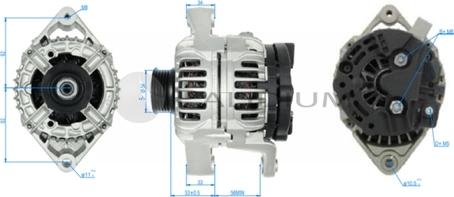 Ashuki PAL17-2007 - Generator / Alternator aaoparts.ro