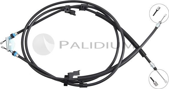 Ashuki PAL3-1590 - Cablu, frana de parcare aaoparts.ro