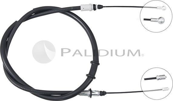 Ashuki PAL3-1500 - Cablu, frana de parcare aaoparts.ro