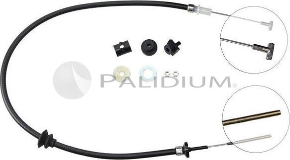 Ashuki PAL3-1765 - Cablu ambreiaj aaoparts.ro