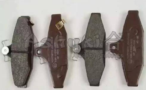 Ashuki SY010-01 - Set placute frana,frana disc aaoparts.ro