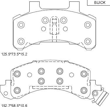 Asimco KD6783M - Set placute frana,frana disc aaoparts.ro