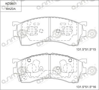 WXQP 42915 - Set placute frana,frana disc aaoparts.ro