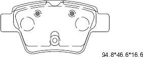 Asimco KD7561 - Set placute frana,frana disc aaoparts.ro