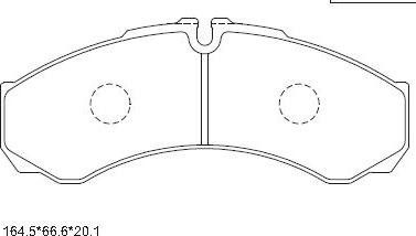 Asimco KD7614 - Set placute frana,frana disc aaoparts.ro