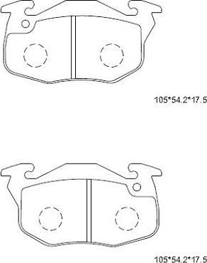 Asimco KD7766 - Set placute frana,frana disc aaoparts.ro