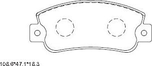 Asimco KD7788 - Set placute frana,frana disc aaoparts.ro