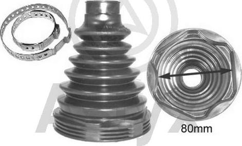 Aslyx AS-501298 - Burduf cauciuc, articulatie planetara aaoparts.ro