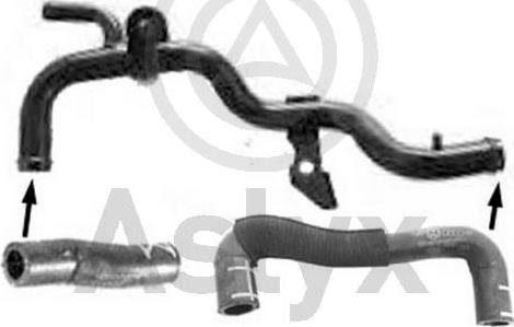 Aslyx AS-503421 - Furtun radiator aaoparts.ro