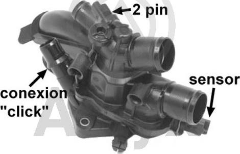 Aslyx AS-535582 - Termostat,lichid racire aaoparts.ro