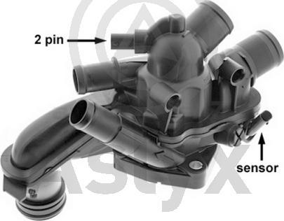 Aslyx AS-535870 - Termostat,lichid racire aaoparts.ro