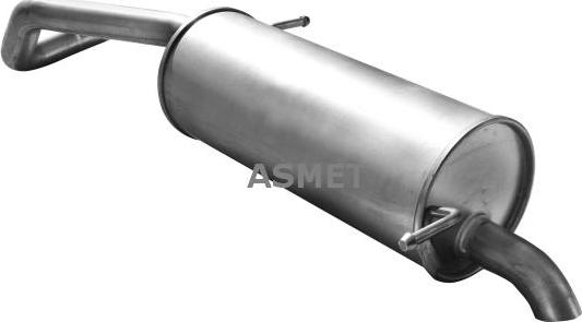 Asmet 21.040 - Toba esapament finala aaoparts.ro