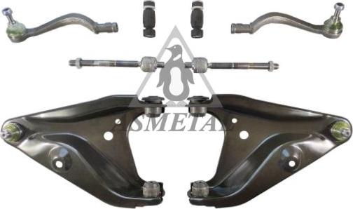 AS Metal 13DC2000 - Set, suspensie roata aaoparts.ro