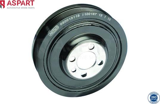 ASPART 8CBP1003 - Fulie curea, arbore cotit aaoparts.ro