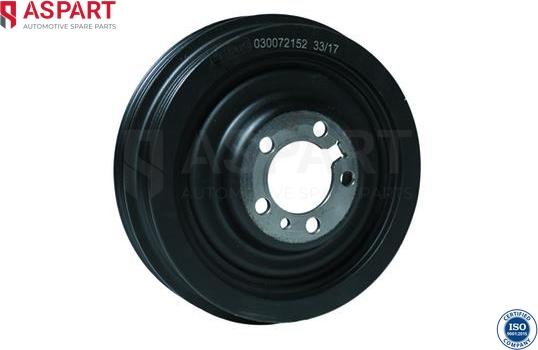 ASPART 8CBP1033 - Fulie curea, arbore cotit aaoparts.ro