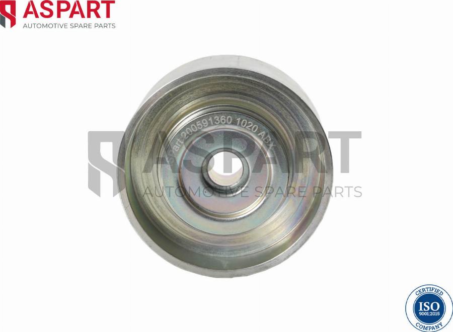 ASPART 8DGP1226 - Rola ghidare / conducere, curea transmisie aaoparts.ro