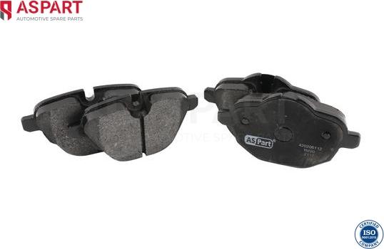 ASPART 3BPA1097 - Set placute frana,frana disc aaoparts.ro