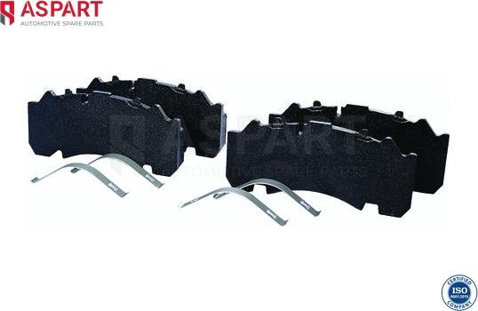 ASPART 3BPA1007 - Set placute frana,frana disc aaoparts.ro