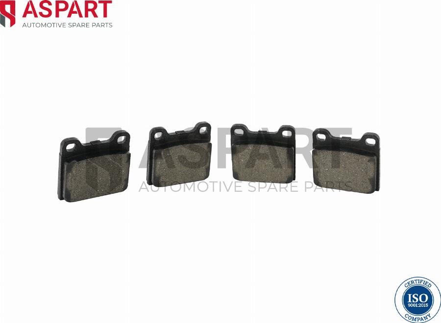 ASPART 3BPA1020 - Set placute frana,frana disc aaoparts.ro