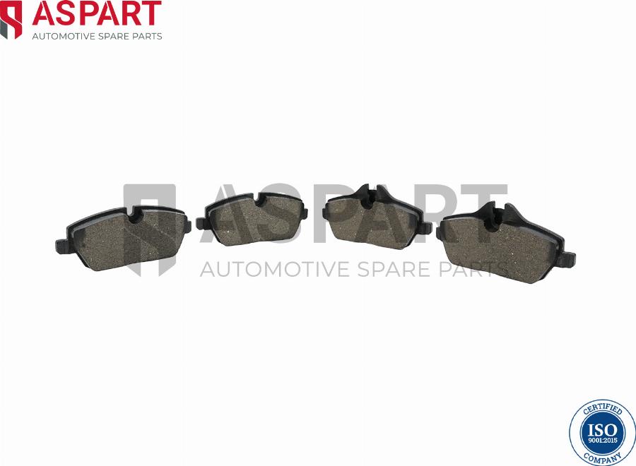 ASPART 3BPA1074 - Set placute frana,frana disc aaoparts.ro