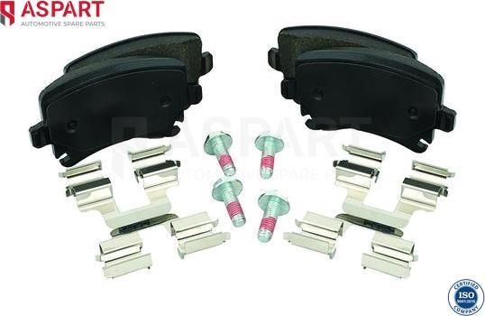 ASPART 3BPA1073 - Set placute frana,frana disc aaoparts.ro