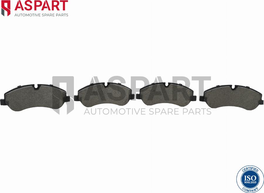 ASPART 3BPA1196 - Set placute frana,frana disc aaoparts.ro