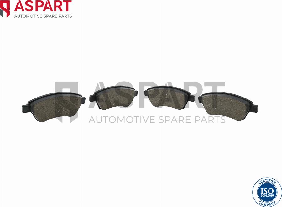 ASPART 3BPA1198 - Set placute frana,frana disc aaoparts.ro