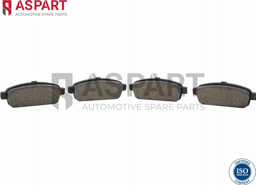 ASPART 3BPA1148 - Set placute frana,frana disc aaoparts.ro