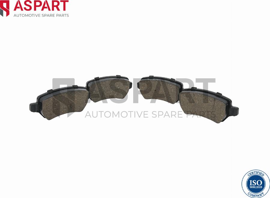 ASPART 3BPA1143 - Set placute frana,frana disc aaoparts.ro