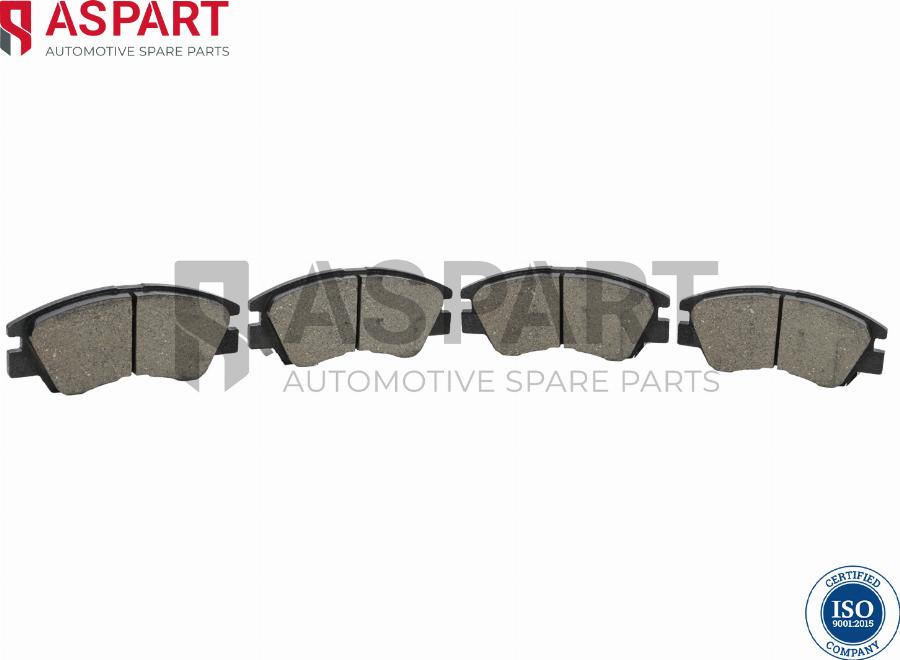 ASPART 3BPA1151 - Set placute frana,frana disc aaoparts.ro