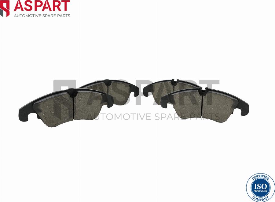 ASPART 3BPA1166 - Set placute frana,frana disc aaoparts.ro