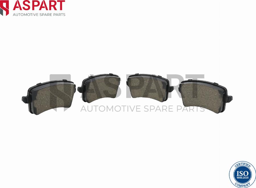 ASPART 3BPA1168 - Set placute frana,frana disc aaoparts.ro