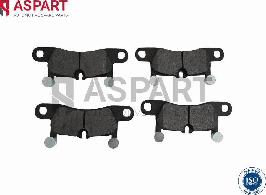 ASPART 3BPA1107 - Set placute frana,frana disc aaoparts.ro